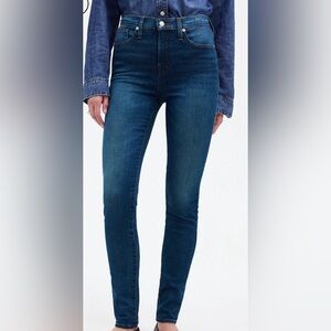 👖Madewell 10" High-Rise Skinny Jeans size 28